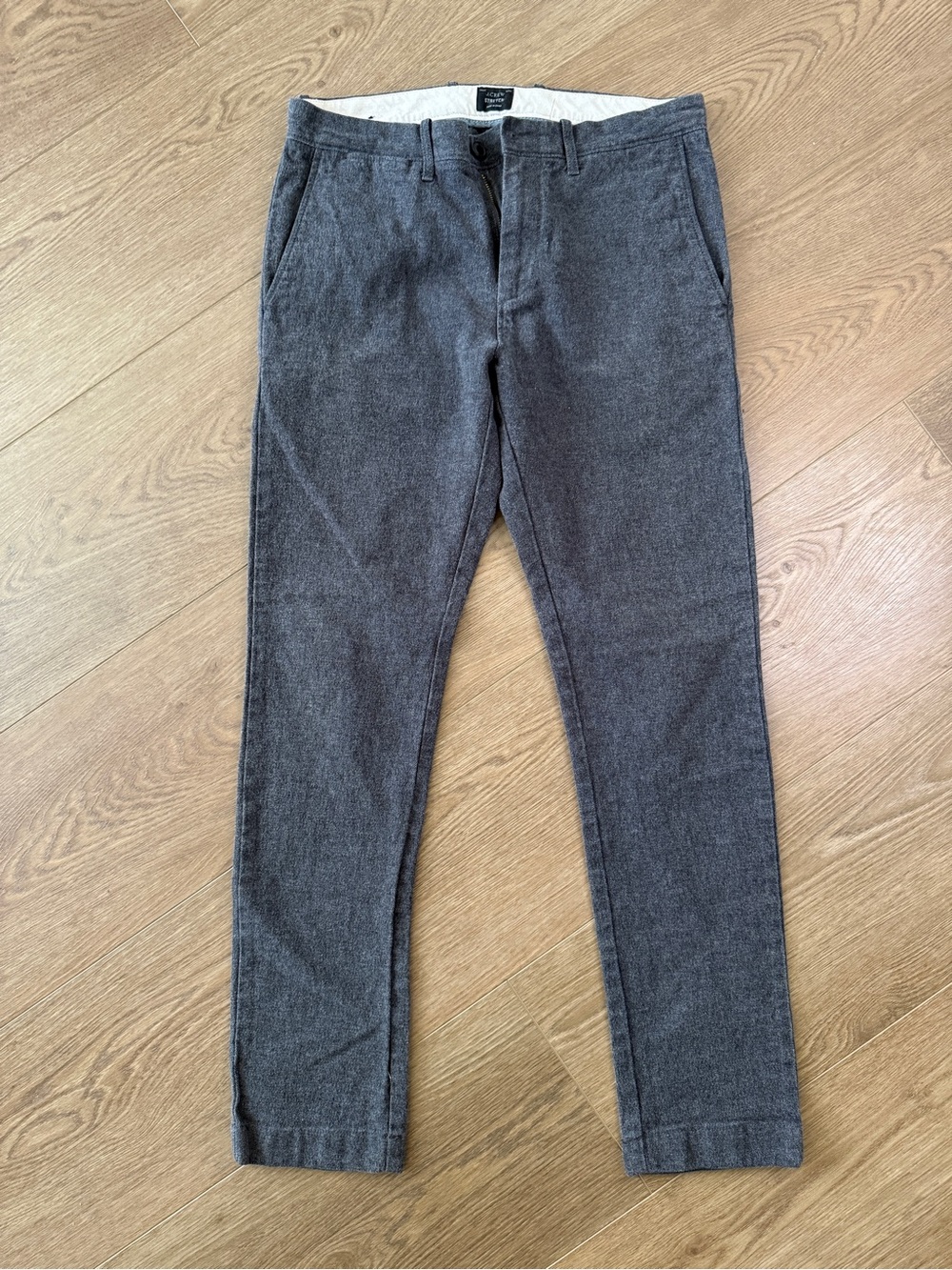 J. CREW Men's Gray Slim Dress Pants